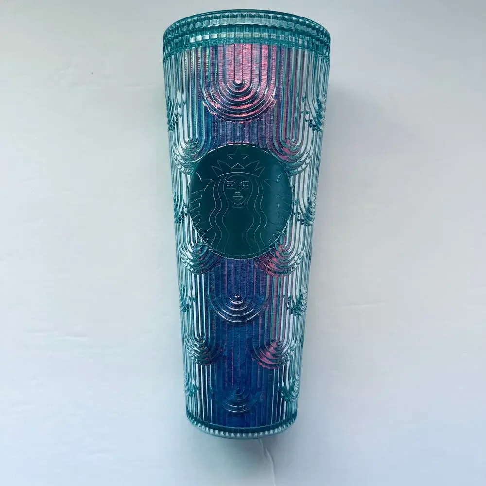 ** SUMMER SALE** Starbucks 2022 Mermaid Scale Iridescent Tumbler